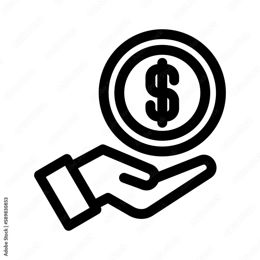 give sponsership icon or logo isolated sign symbol vector illustration - high quality black style vector icons give sponsership icon or logo isolated sign symbol vector illustration - high quality black style vector icons