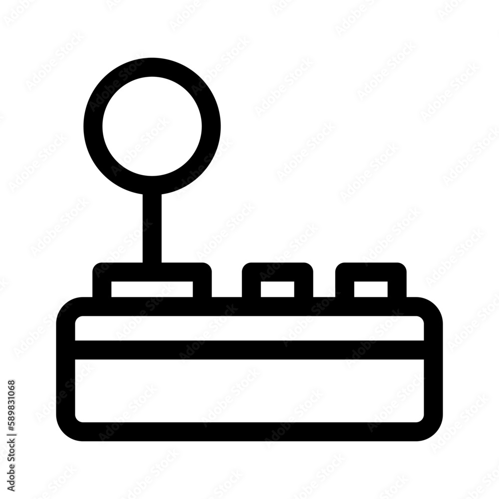 joystick icon or logo isolated sign symbol vector illustration - high quality black style vector icons joystick icon or logo isolated sign symbol vector illustration - high quality black style vector icons