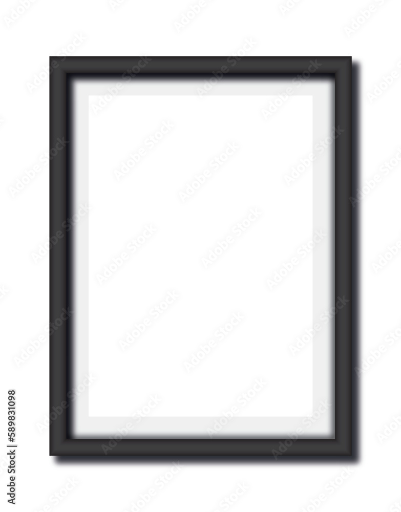 Frame in A4 proportions - ideal vector design for design and decoration simulations. Frame in A4 proportions - ideal vector design for design and decoration simulations.