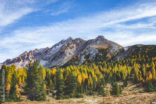 Autumn in the Dolomites Italy 
