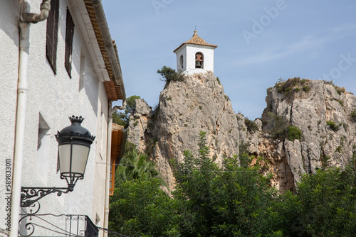 Obraz na płótnie Church Tower; Guadalest; Alicante; Spain w salonie
