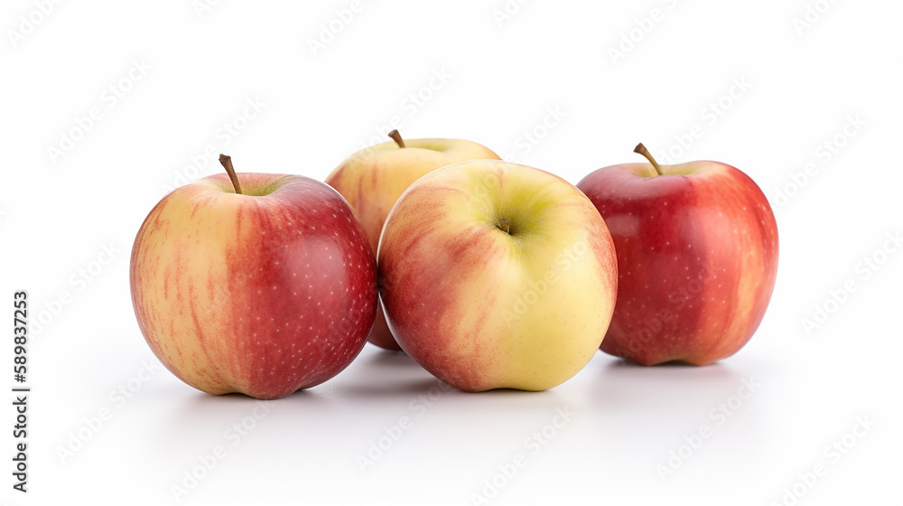 isolated delicious juicy looking red apples fruit isolated delicious juicy looking red apples fruit