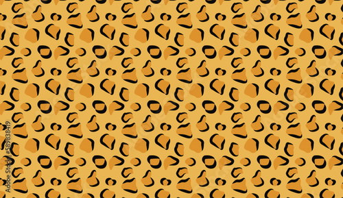 leaopard skin seamless pattern, leopard fur pattern
