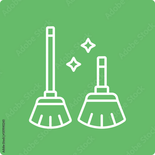 Sweeping Tools Icon