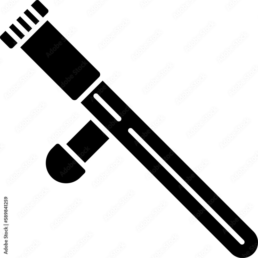 Police Stick Icon Police Stick Icon