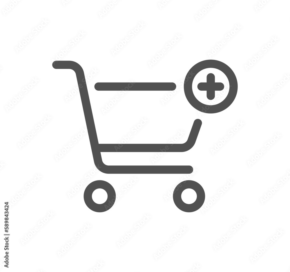 E commerce and online shopping icon outline and linear vector. E commerce and online shopping icon outline and linear vector.