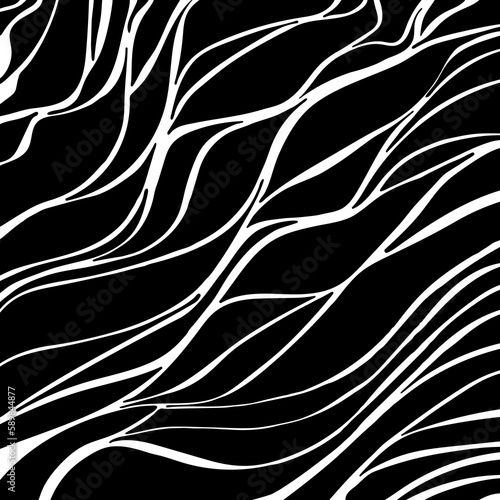 Vector black mushroom print pattern seamless. Mushroom skin abstract for printing, cutting, and crafts Ideal for mugs, stickers, stencils, web, cover, wall stickers, home decorate and more.