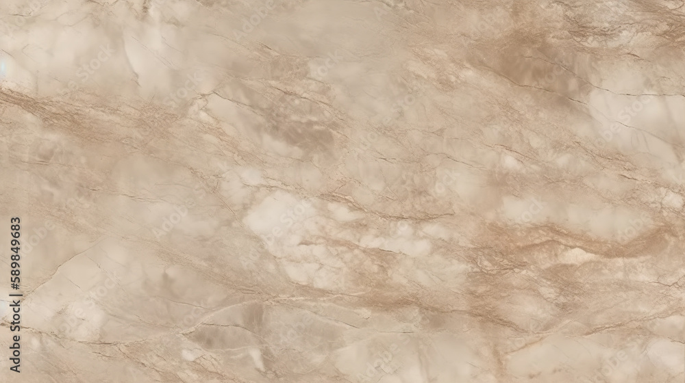 Obraz premium Natural beige marble texture background with golden inserts. Based on Generative AI