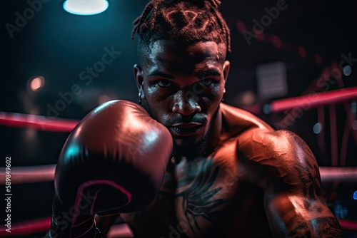 The Art of Boxing: A Boxer Generative AI © jambulart