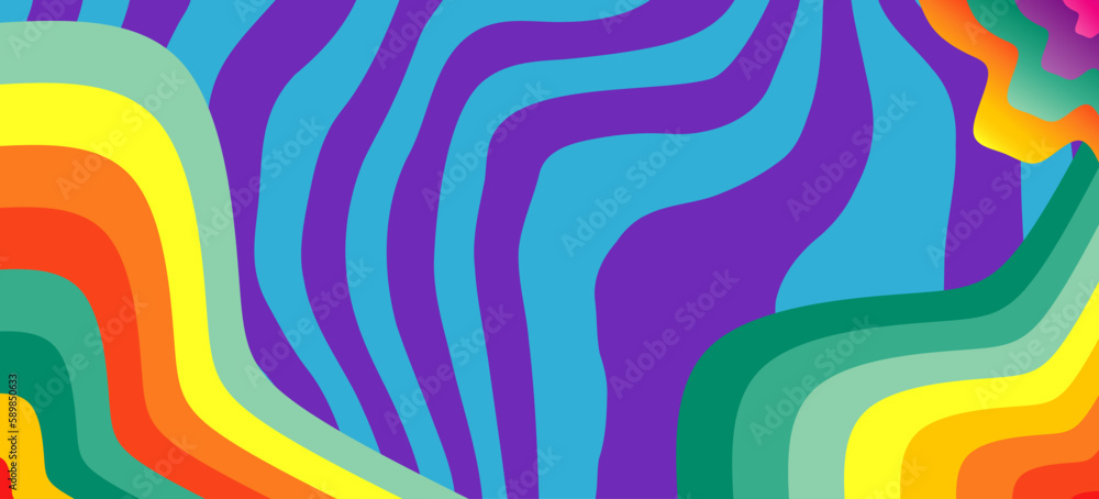 Abstract background with collage of various curvy shapes. Mosaic of various wavy shapes ornament as abstract background. Abstract background with collage of various curvy shapes. Mosaic of various wavy shapes ornament as abstract background.