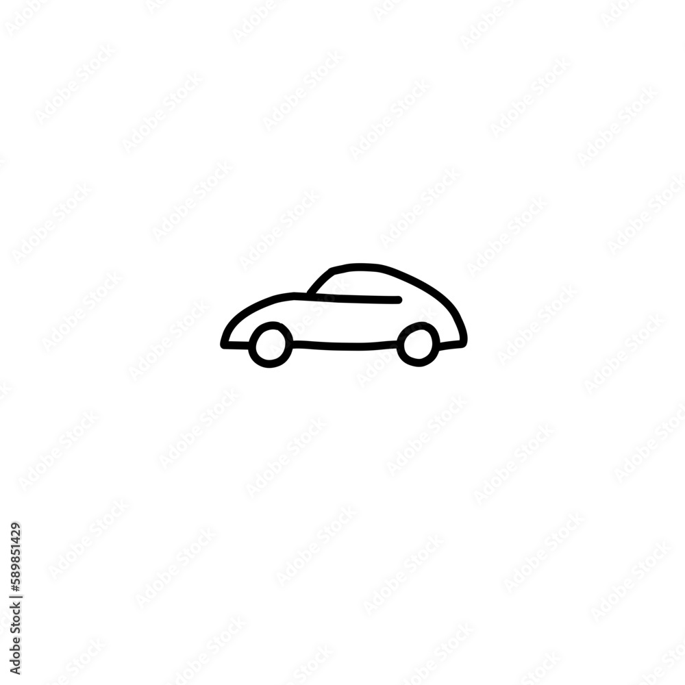 Doodle Car Vector