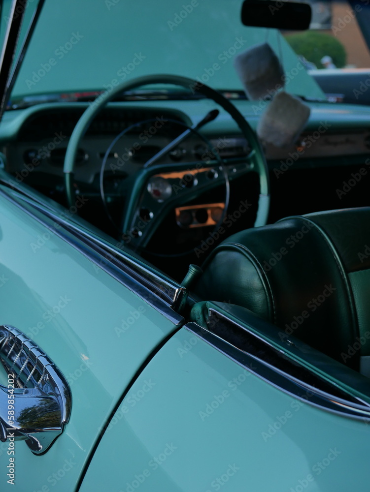 Fototapeta premium Oldtimer Innen