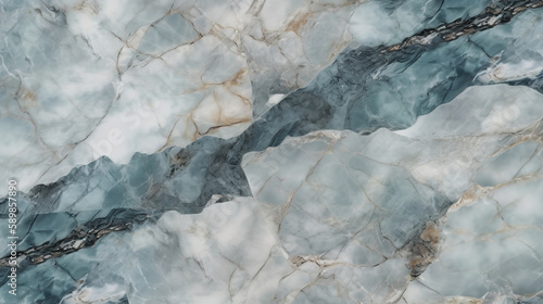 Natural gray marble texture background. Based on Generative AI