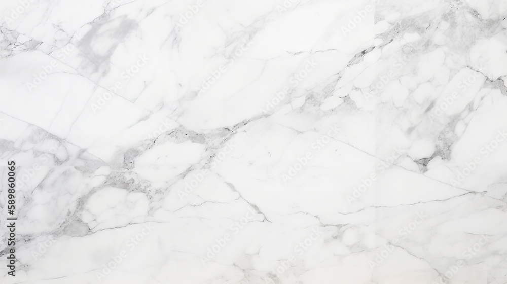 Obraz premium Natural white marble texture background. Based on Generative AI