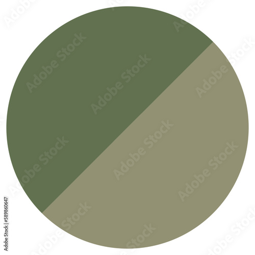 circle icon in retro groove style. Vector illustration