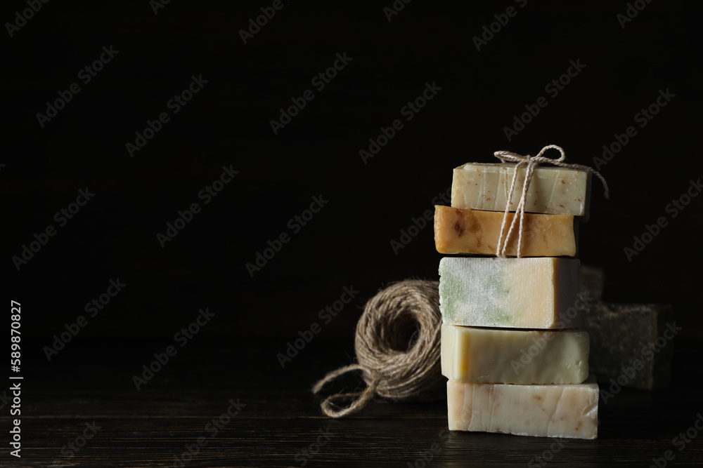 Soap - spa, beauty procedures and skin care concept, space for text Soap - spa, beauty procedures and skin care concept, space for text
