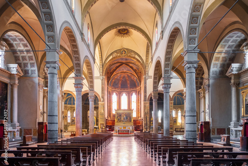 Basilica di San Clemente in Santa Maria dei Servi, Siena , Italy
