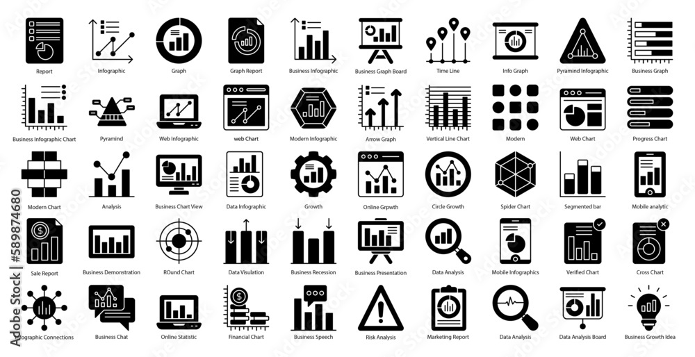 Infographics Glyph Icons Infographic Graphic Chart Icon Set in Glyph Style 50 Vector Icons in Black Infographics Glyph Icons Infographic Graphic Chart Icon Set in Glyph Style 50 Vector Icons in Black
