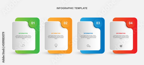 modern design template infographic vector