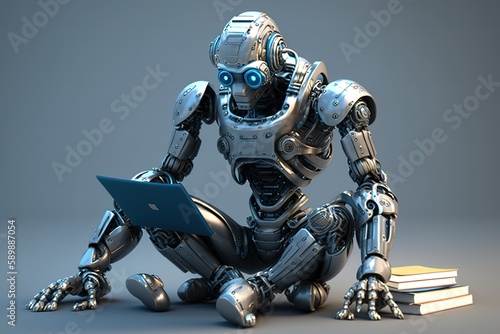 3d_rendering_ai_robot_think_or_computer, generative AI