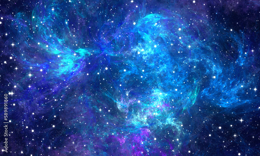 Obraz premium background with stars