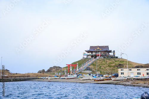 八戸の蕪島神社