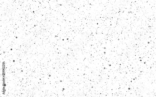 Distressed black texture. Dark grainy texture on white background. Dust overlay textured. Grain noise particles. Rusted white effect. Grunge design elements. Vector illustration design