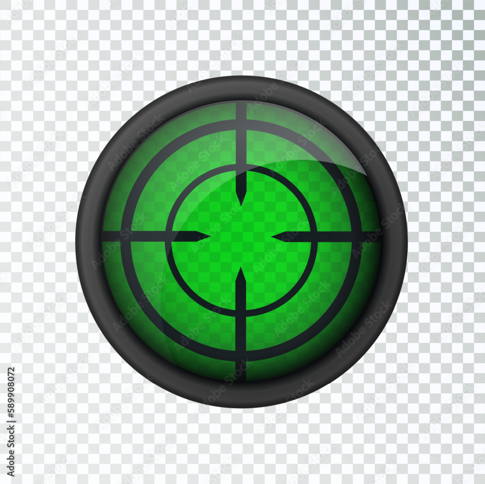 Realistic sniper sight thermal imager. Sniper scope with measurement thermal imager marks template. Sniper scope crosshairs view. Realistic vector optical sight. Realistic sniper sight thermal imager. Sniper scope with measurement thermal imager marks template. Sniper scope crosshairs view. Realistic vector optical sight.