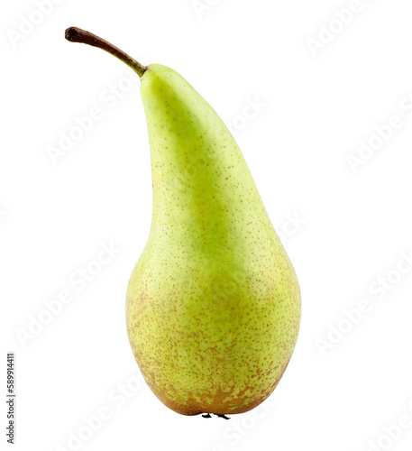 Pear isolated on transparent background. Png format 