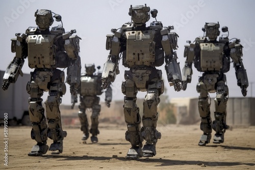 military training combat robot