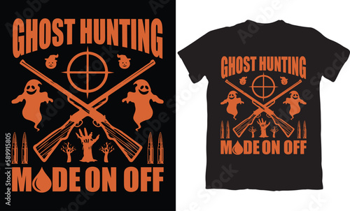 GOST HUNTING MODE ON OFF-HUNTING T-SHIRT DESIGN GRAPHIC