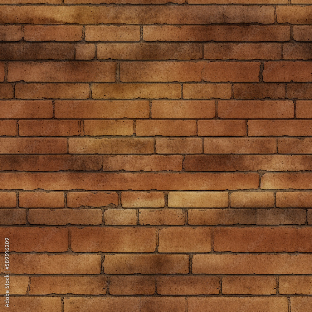 Obraz premium Brick wall tile 1 - Repeating Tile