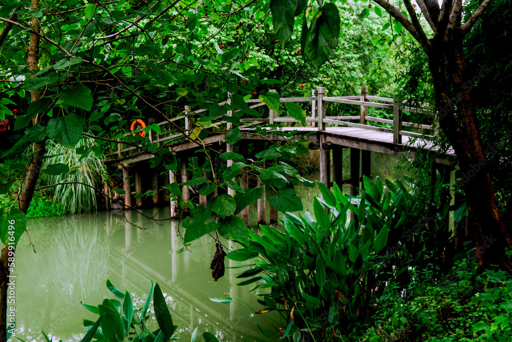 Xixi Hangzhou National Wetland Park The park is densely crisscrossed with six main watercourses, among which are scattered various ponds, lakes and swamps. Xixi Hangzhou National Wetland Park The park is densely crisscrossed with six main watercourses, among which are scattered various ponds, lakes and swamps.