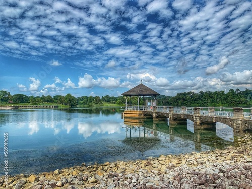 Lower Peirce Reservoir, Singapore. The Lower Peirce Reservoir is one of the oldest reservoirs in Singapore. It is located near MacRitchie Reservoir and Upper Peirce Reservoir.