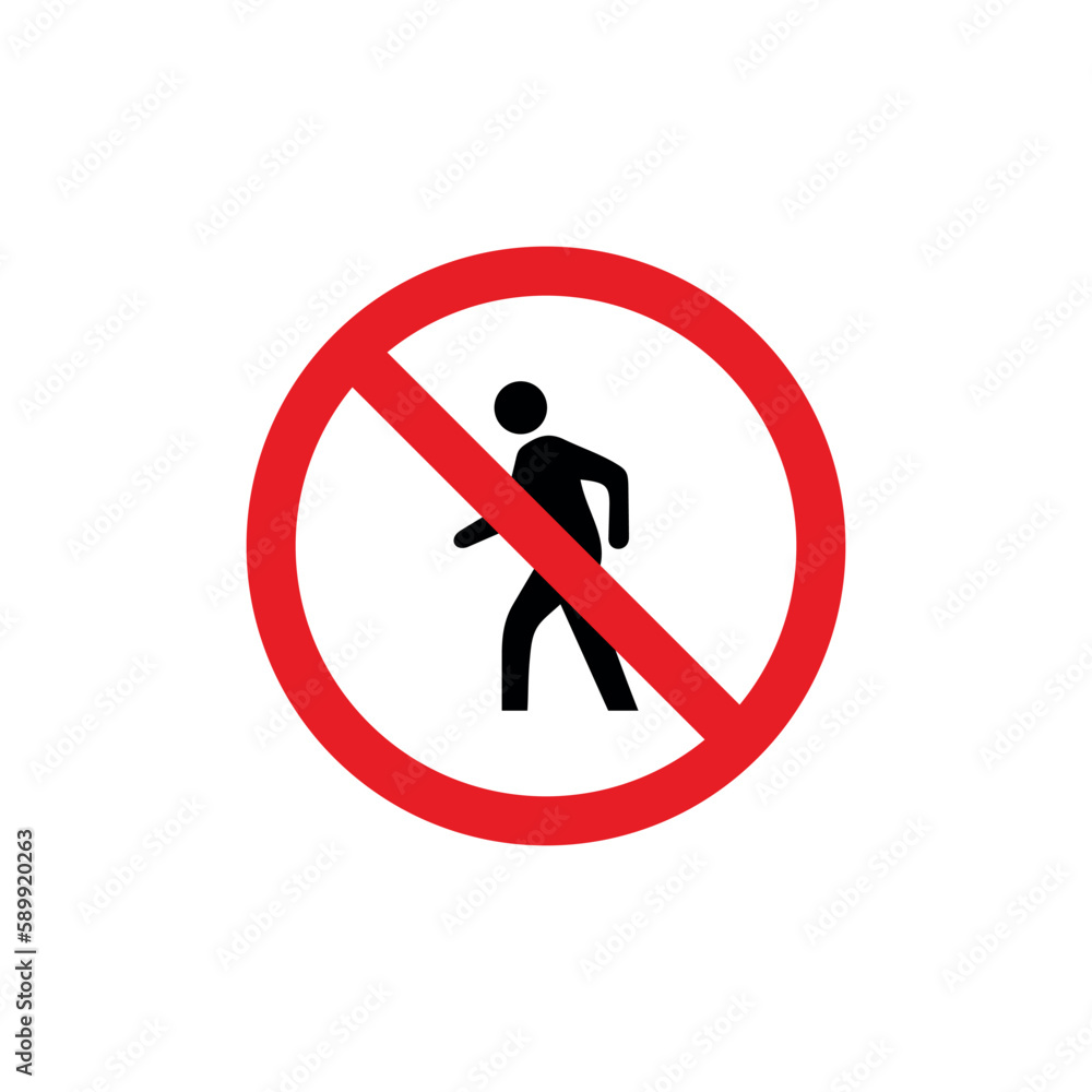 Circle Traffic Sign, Road Sign Vector Template Circle Traffic Sign, Road Sign Vector Template