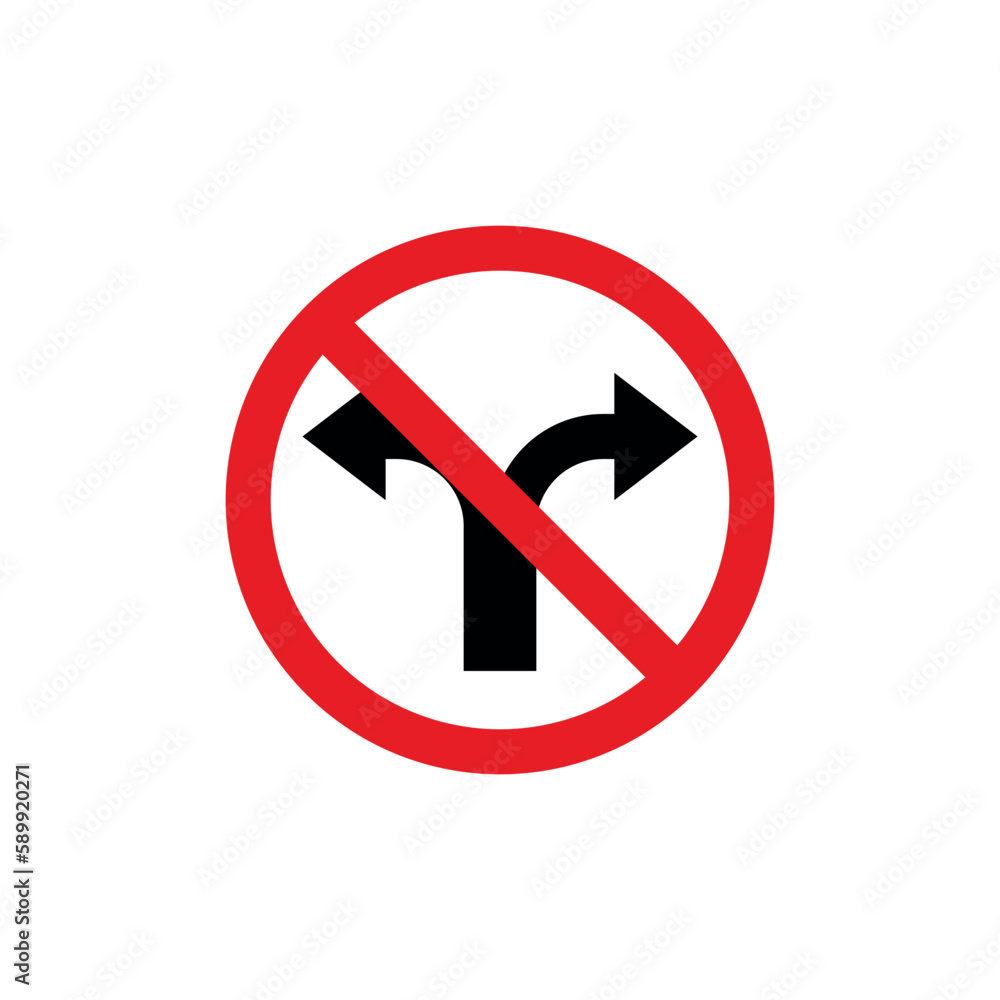 Circle Traffic Sign, Road Sign Vector Template Circle Traffic Sign, Road Sign Vector Template