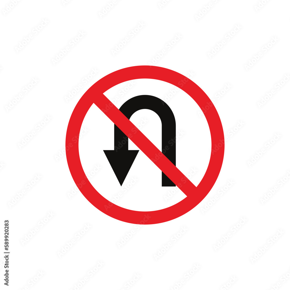 Circle Traffic Sign, Road Sign Vector Template Circle Traffic Sign, Road Sign Vector Template