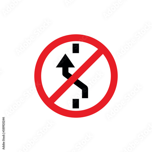 Free Download Circle Traffic Sign, Road Sign Vector Template - GFXLoad