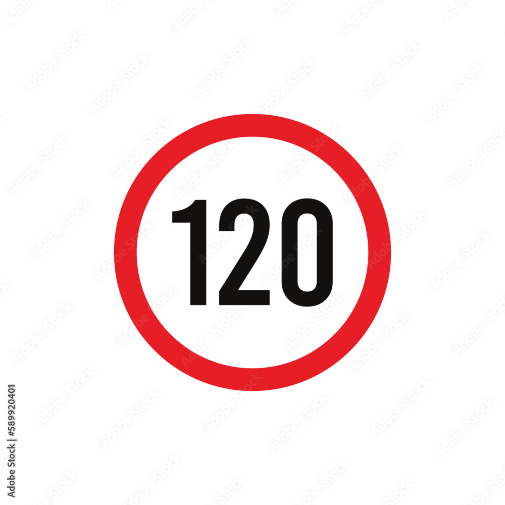 Circle Traffic Sign, Road Sign Vector Template Circle Traffic Sign, Road Sign Vector Template