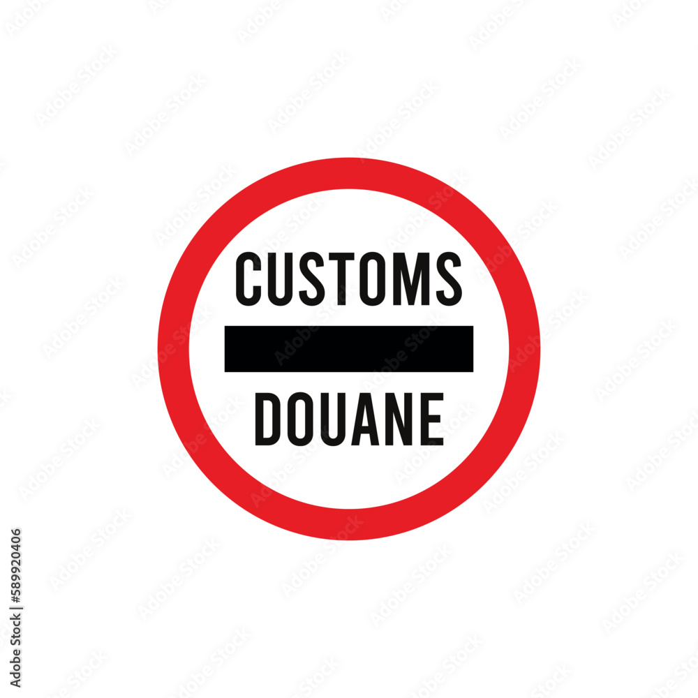 Circle Traffic Sign, Road Sign Vector Template Circle Traffic Sign, Road Sign Vector Template
