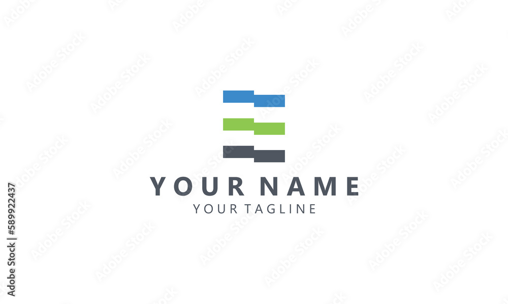 Simple abstract E letter based logo for Finance and investment industry. Simple abstract E letter based logo for Finance and investment industry.