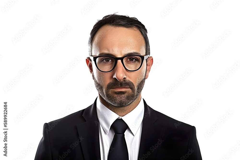 Portrait of a businessman Generative AI Portrait of a businessman Generative AI