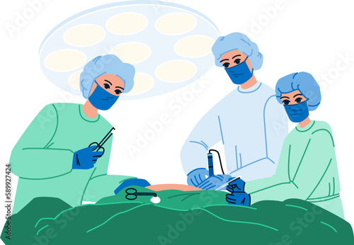 surgery operate vector