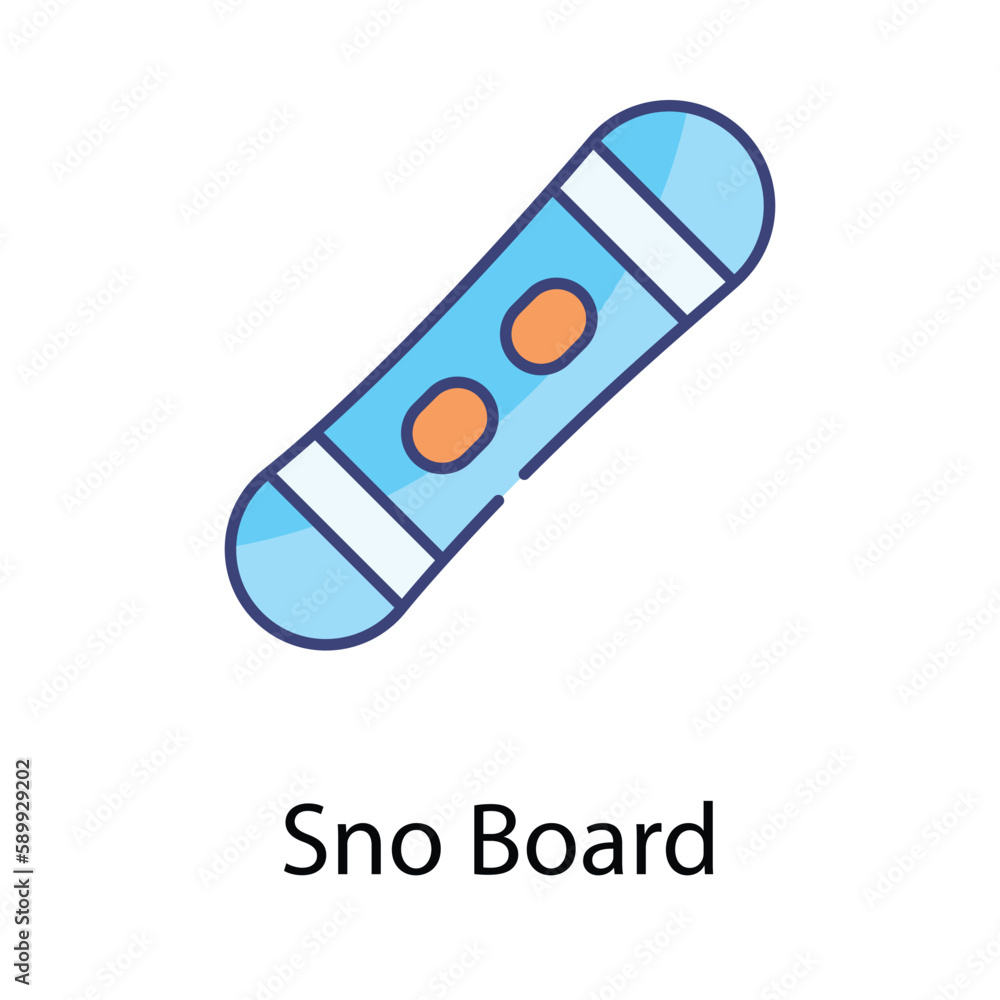 Sno Board icon. Suitable for Web Page, Mobile App, UI, UX and GUI design Sno Board icon. Suitable for Web Page, Mobile App, UI, UX and GUI design