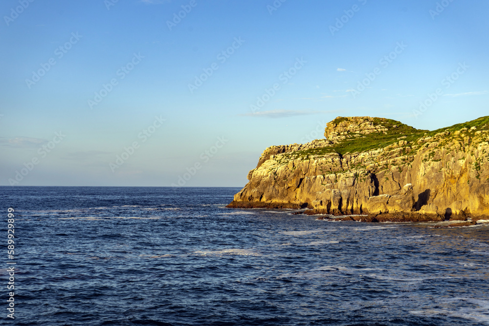 rocky precipitous coast of the Atlantic Ocean