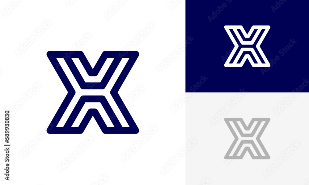 X logo design vector X logo design vector