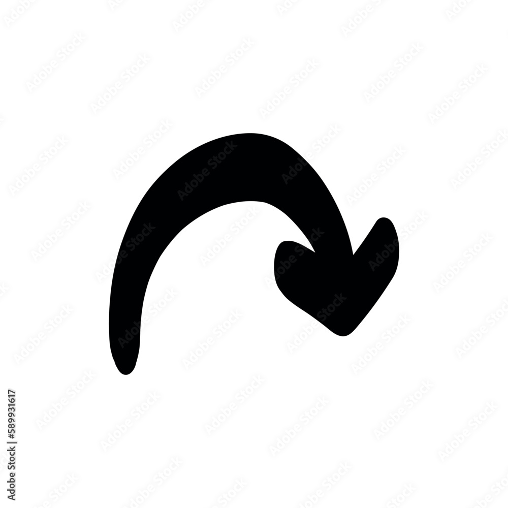 Sketch arrow heart black line icon. Sketch arrow heart black line icon.