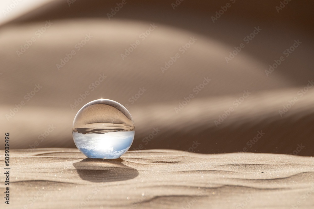 Obraz premium tunisian desert,calm and peaceful