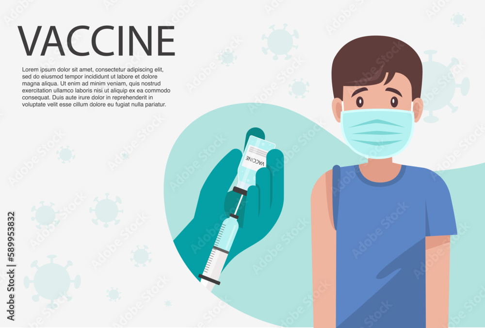 People go for vaccination against Coronavirus COVID-19 People go for vaccination against Coronavirus COVID-19