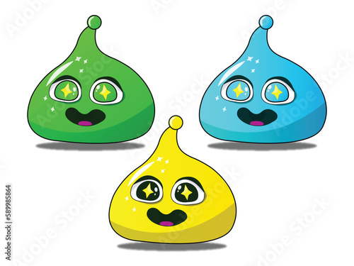 character slime cute